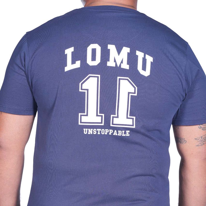Camiseta de Rugby Jonah Lomu Azul Marino - Ruckfield