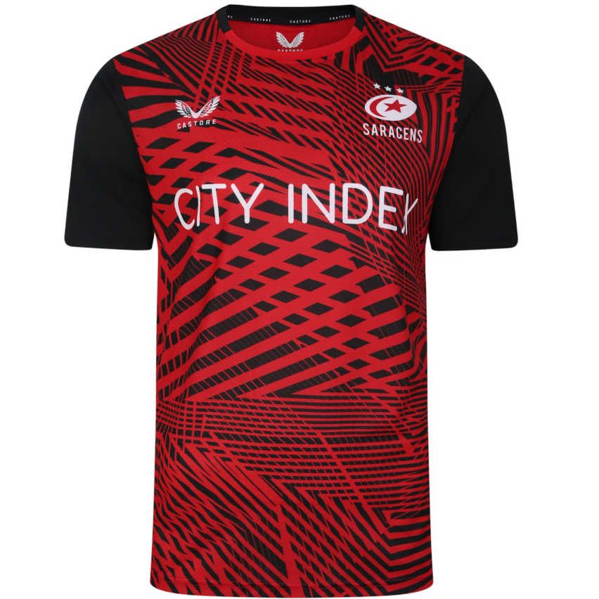 Camiseta de rugby de entrenamiento para hombre Saracens 2023/2024 Castore