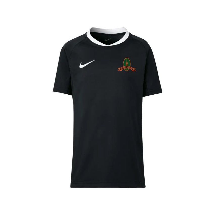 BADGE Camiseta de Rugby Niño Rasoir Crew Neuilly-sur-Seine Negra - Nike