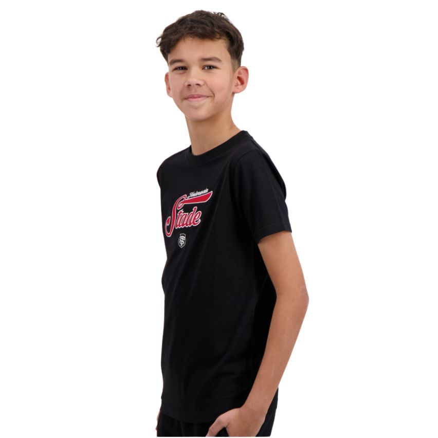 Camiseta Rugby Niño Stade Toulousain Negra - Stade Toulousain