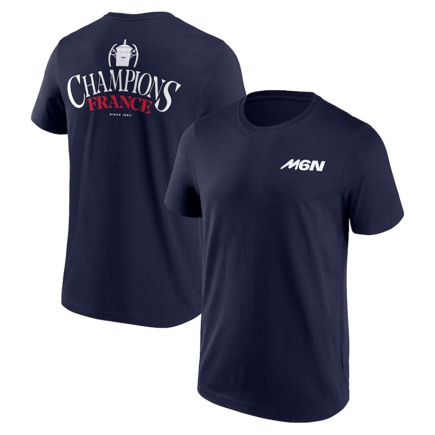 Camiseta Rugby Francia Campeones Seis Naciones 2025 Fanatics
