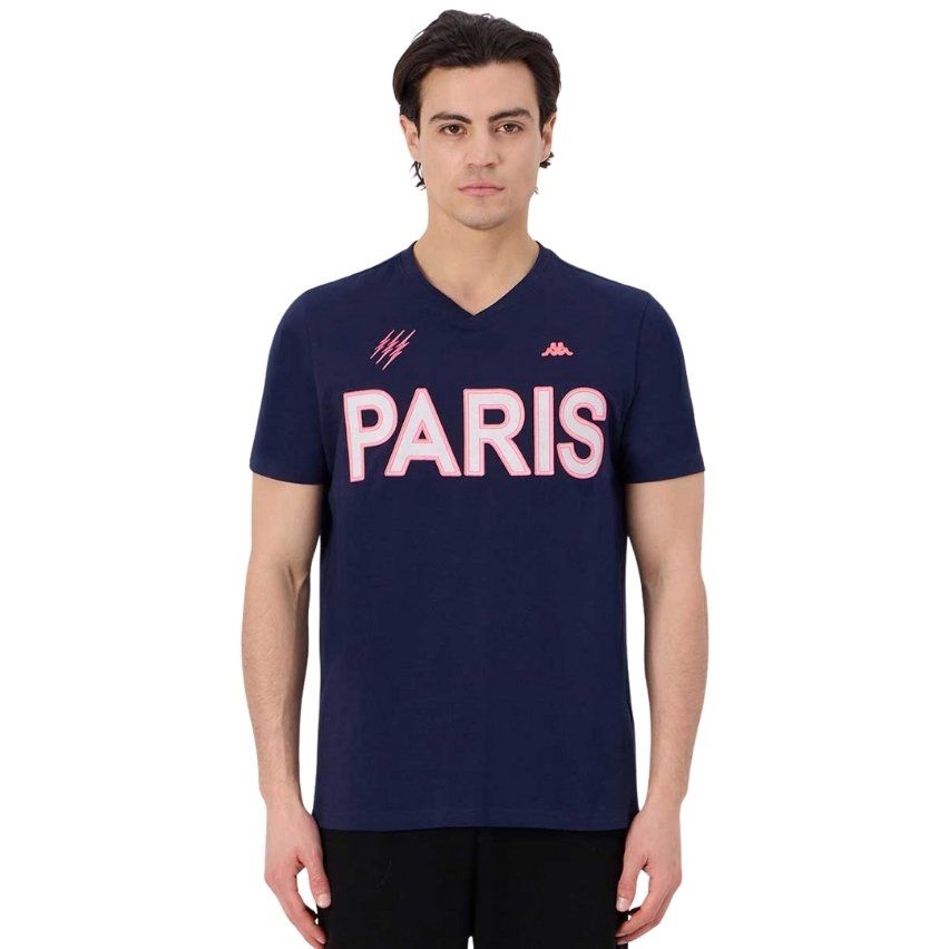 Camiseta Rugby Aude Stade Français Azul Marino 2025/2026 - Kappa