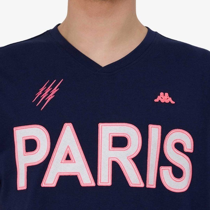 Camiseta Rugby Aude Stade Français Azul Marino 2025/2026 - Kappa