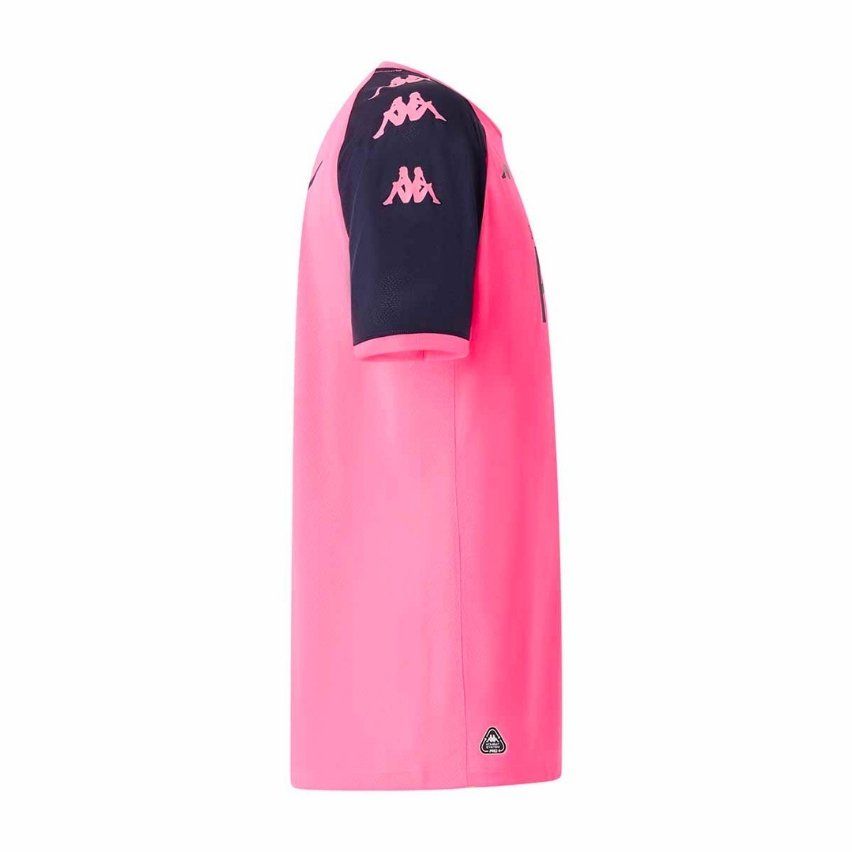 Camiseta Rugby Mokiba Pro Stade Français Rosa 2025/2026 - Kappa