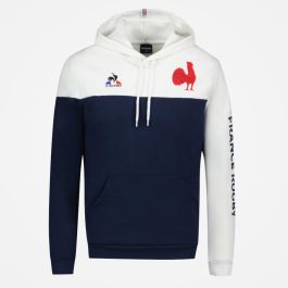 Sudadera roja con capucha para hombre, le coq sportif