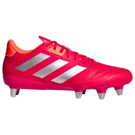 Botas de Rugby Kakari Elite con Tacos Atornillados para Terreno Blando Rosa - Adidas