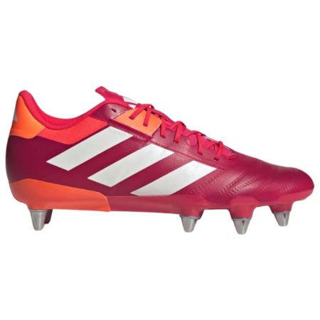 Botas de Rugby Kakari SG/RS Tacos Atornillados Terreno Blando Burdeos - Adidas