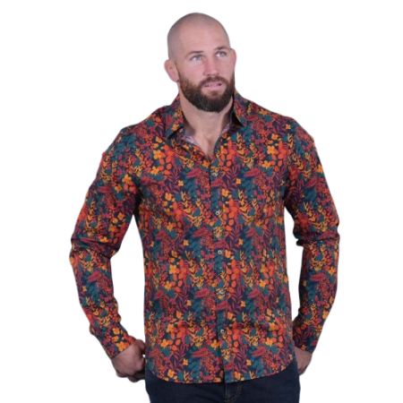 Camisa de manga larga estampada Autumn Rugby Tour - Ruckfield