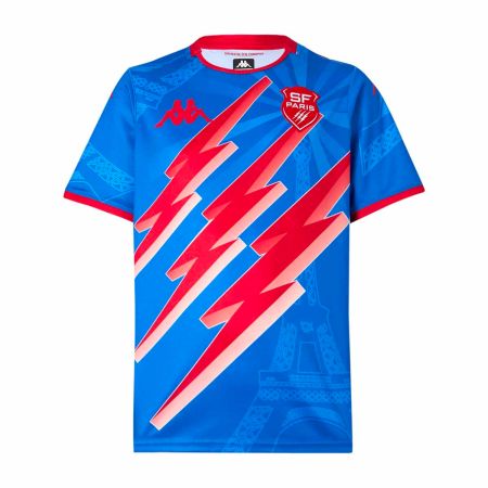 Camiseta Rugby Niño Stade Français Exterior 2025/2026 - Kappa