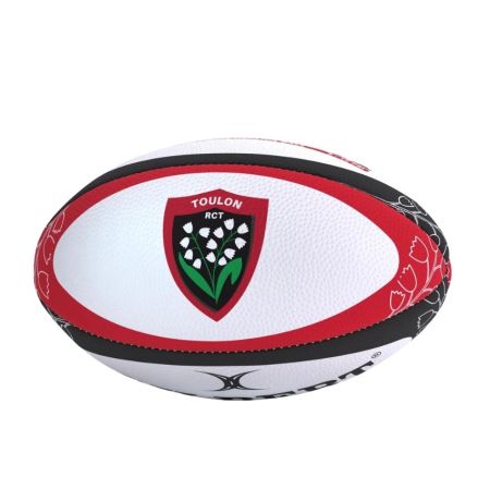 Balón de Rugby Réplica Gilbert RCT Toulon Mini Talla 1