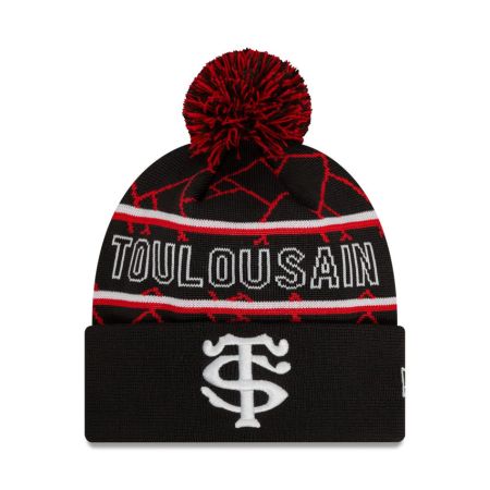 Gorro con Pompon Sport Stade Toulousain Negro - New Era