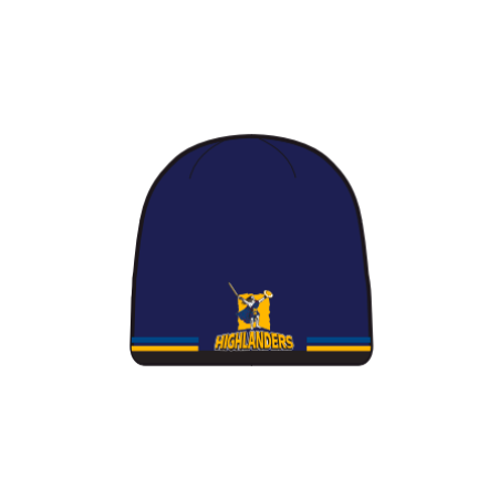 Gorro Rugby Highlanders Azul Acrílico Super 18