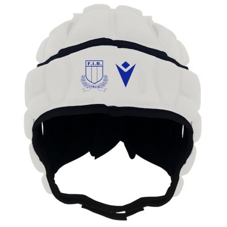 Casco Rugby Italia Blanco - Macron