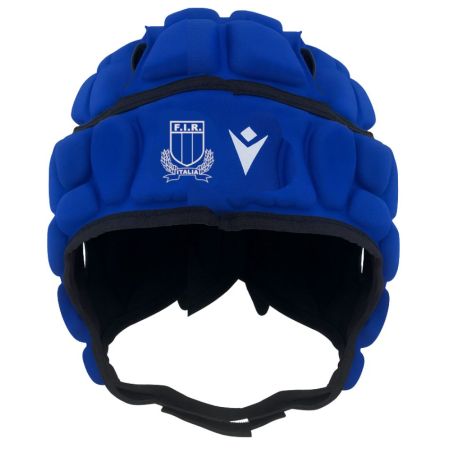 Casco Rugby Italia Azul - Macron