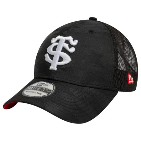 Gorra de rugby Stade Toulousain Tonal Camo 39Thirty Negra – New Era