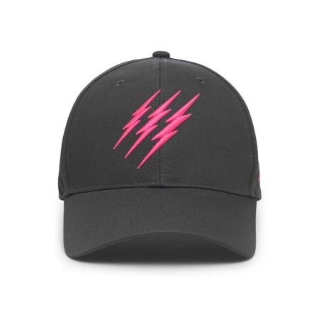 Gorra Goetya Kappa Stade Français gris rayos rosas frente
