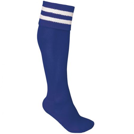 Chaussettes Rugby Bleu Marine / Rayures Blanche - ProAct