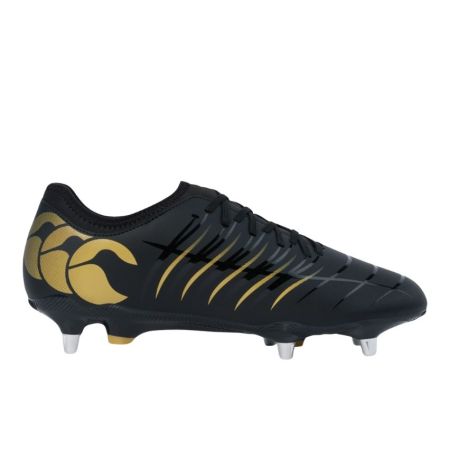 Botas de Rugby con Tacos PHOENIX 2.0 TEAM SG Negras - Canterbury