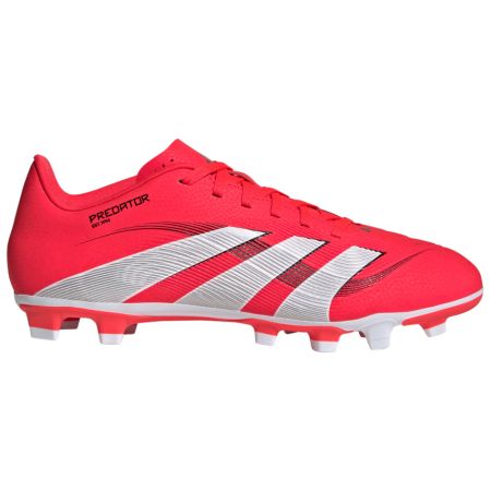 Botas de Rugby Predator Club FG/MG Tacos Moldeados Terreno Seco Rojo/Blanco - Adidas