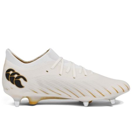 Botas de rugby Speed Falcon Elite Tacos Híbridos Blanco – Canterbury