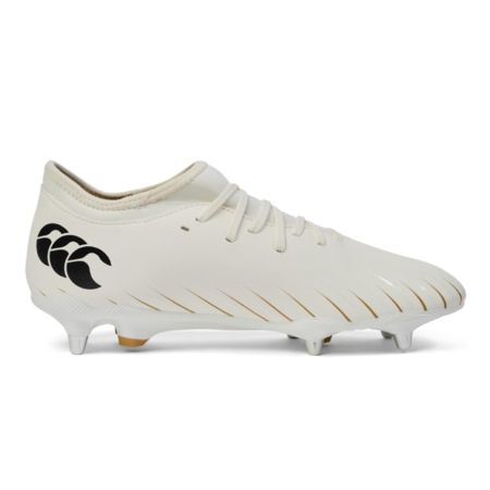 Botas de rugby Speed Falcon Team SG Tacos Híbridos Blanco – Canterbury