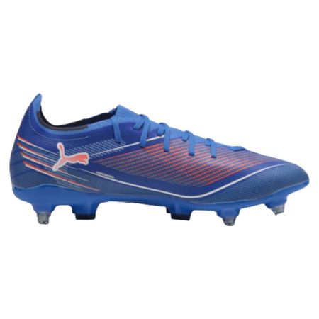Botas Rugby Ultra 6 Match MXSG Tacos Híbridos Azul Naranja - Puma


