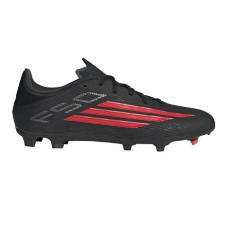 Botas de Rugby F50 League Tacos Moldeados Todo Terreno Negro/Rojo - Adidas