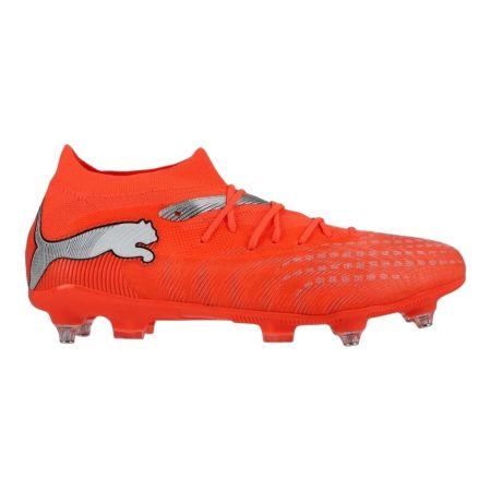 Botas Rugby Híbridas Future 9 Match MXSG Rojo Brillante - Terreno Blando - Puma