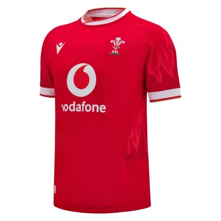 Camiseta Local País de Gales 2024/25 - MACRON