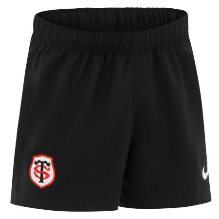 Pantalones cortos rugby negro niño Stade Toulousain Nike Stadium casa 2026-27