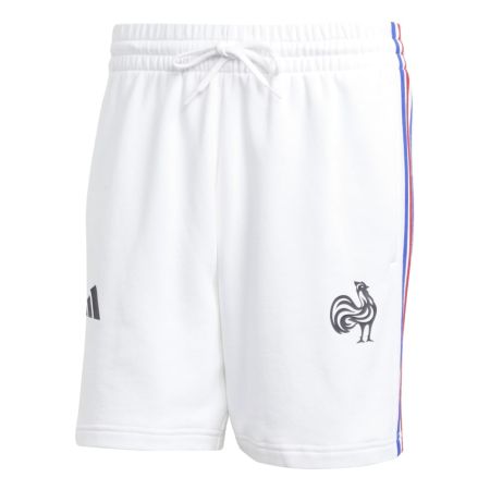 Pantalón Corto de Rugby Francia Esencial Blanco – Adidas