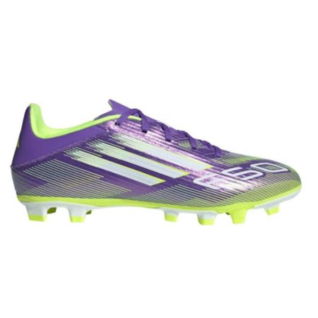 Botas Rugby F50 Club FG/MG Tacos Moldeados Suelo Seco Violeta/Verde - Adidas