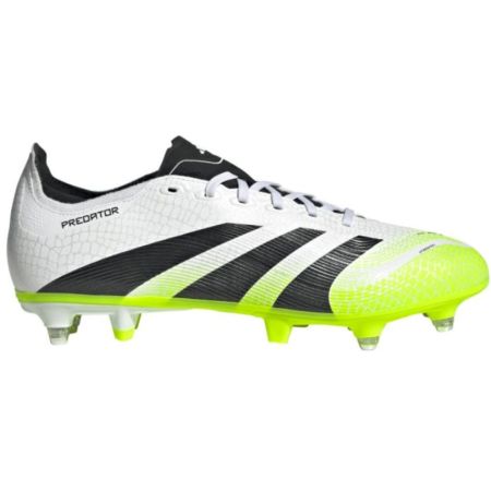 Botas de Rugby Predator League SG blanco amarillo - adidas