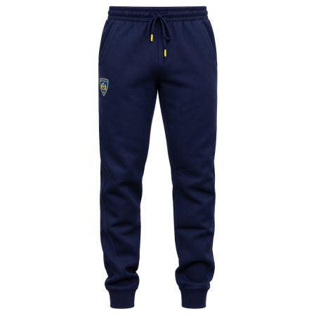 Jogging rugby ASM Clermont azul marino Macron vista frontal