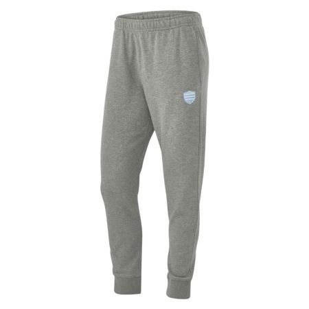 Pantalón jogging rugby Racing 92 Nike gris moteado vista frontal