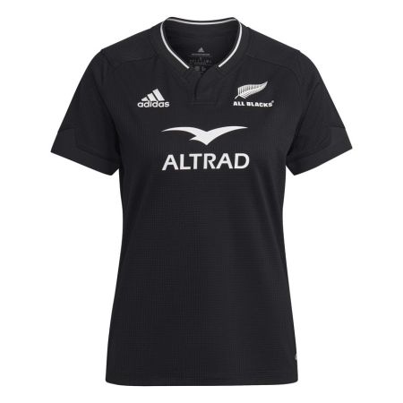 Maillot Rugby Domicile Femme All Blacks Noir – Adidas