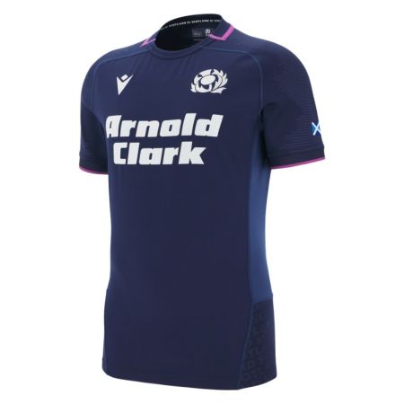 Camiseta Rugby niño Escocia Local Azul Marino 2025/2026 - Macron
