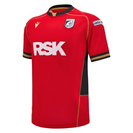 Camiseta de Rugby de Visitante Réplica Cardiff 2024/2025 - Macron