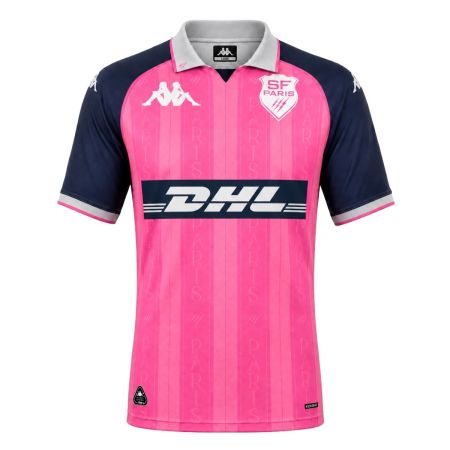 Camiseta rugby Stade Français domicilio 2026-2027 Kappa rosa