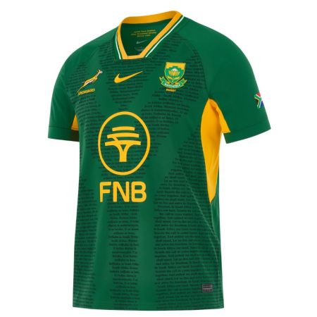 Preventa - Camiseta rugby Springboks THE GREATEST RIVALRY 2026 Nike Stadium hombre