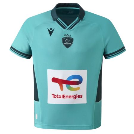 Camiseta Rugby Niño Replica Section Paloise Copa de Europa 2025/2026 - Macron