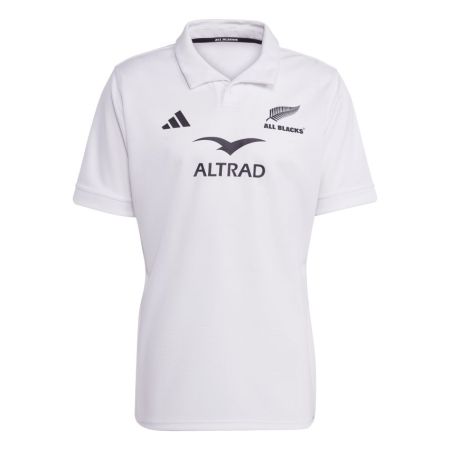 Camiseta Rugby Exterior All Blacks 2026/2027 Adidas Blanca