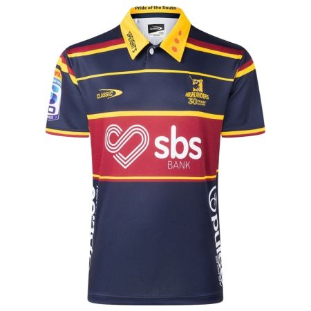 Camiseta Rugby Highlanders Local 2025/2026 - Classic