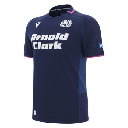 Camiseta de Rugby para Hombre Escocia Local 2025/2026 Azul - Macron

