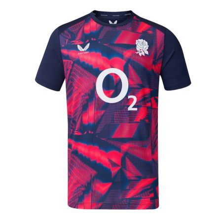 Camiseta Rugby Pre-Partido Inglaterra 2026/2027 - Castore