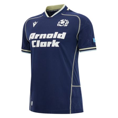 Camiseta réplica rugby Escocia azul marino local Macron 2026