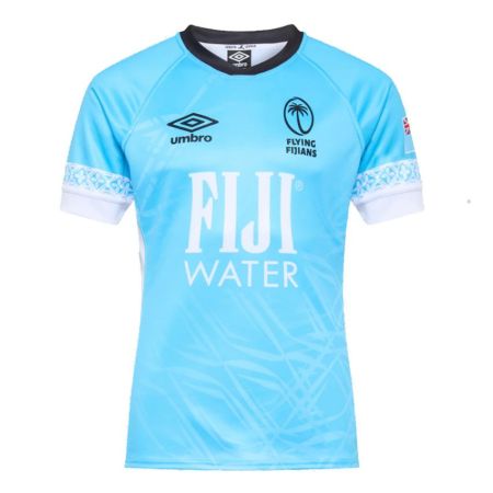 Camiseta de rugby exterior Flying Fijians azul celeste Umbro 2025/2026