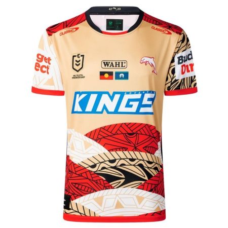 Camiseta Replica Rugby Indigenous Dolphins NRL 2025/2026 - Classic Sportswear