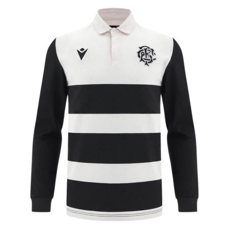 Camiseta Rugby Réplica Barbarians Manga Larga - Macron