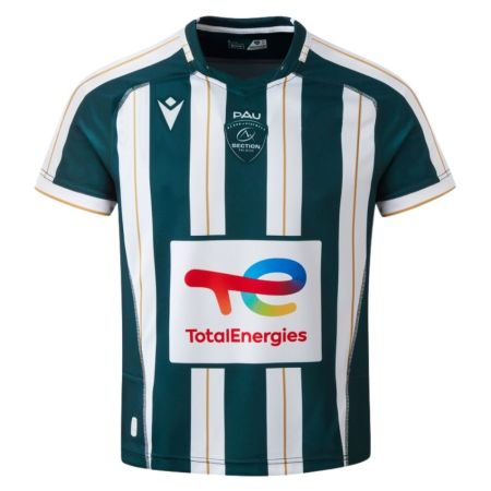 Camiseta de Rugby Rayada Replica Pau Champions Cup - Macron